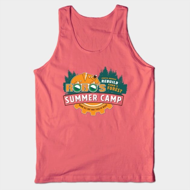 Robo's Summer Camp Tank Top by bpannell